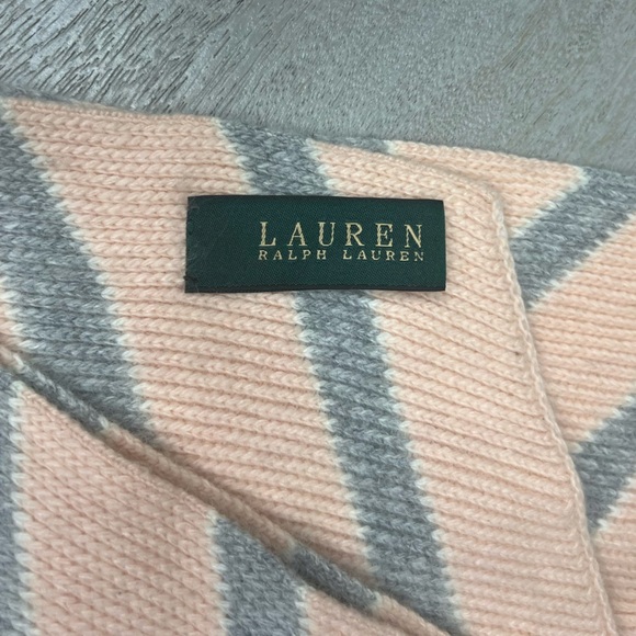 Lauren Ralph Lauren Nylon/Rayon/Rabbit Hair Winter Scarf - Picture 3 of 5